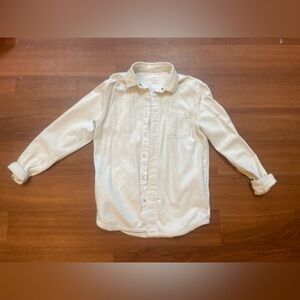 Vans White Button Down Shirt